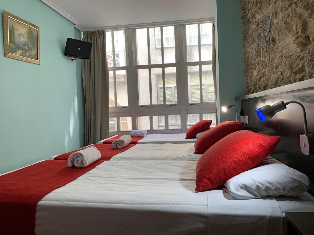 Hostal Hotil Coruna Centro A Coruña Eksteriør billede